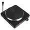 1500W Electric Hot Plate Portable Burner With 5 Temperature Settings Black Silver